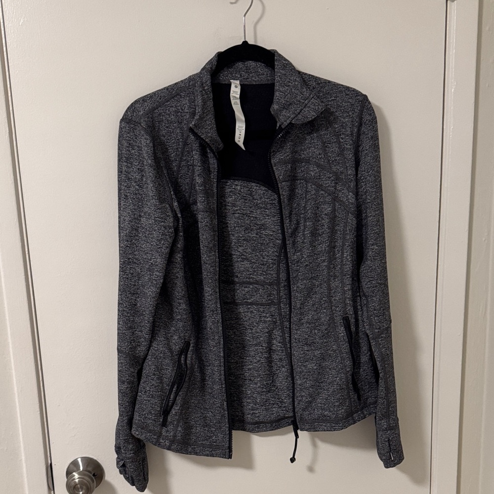 Lululemon Athletica Heather Gray Utility Jacket